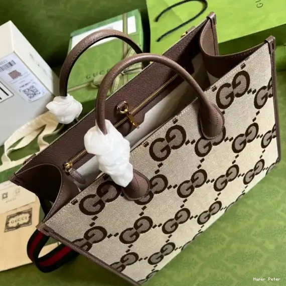 Hyperpeter GG jumbo bag Tote GUCCI with 0529